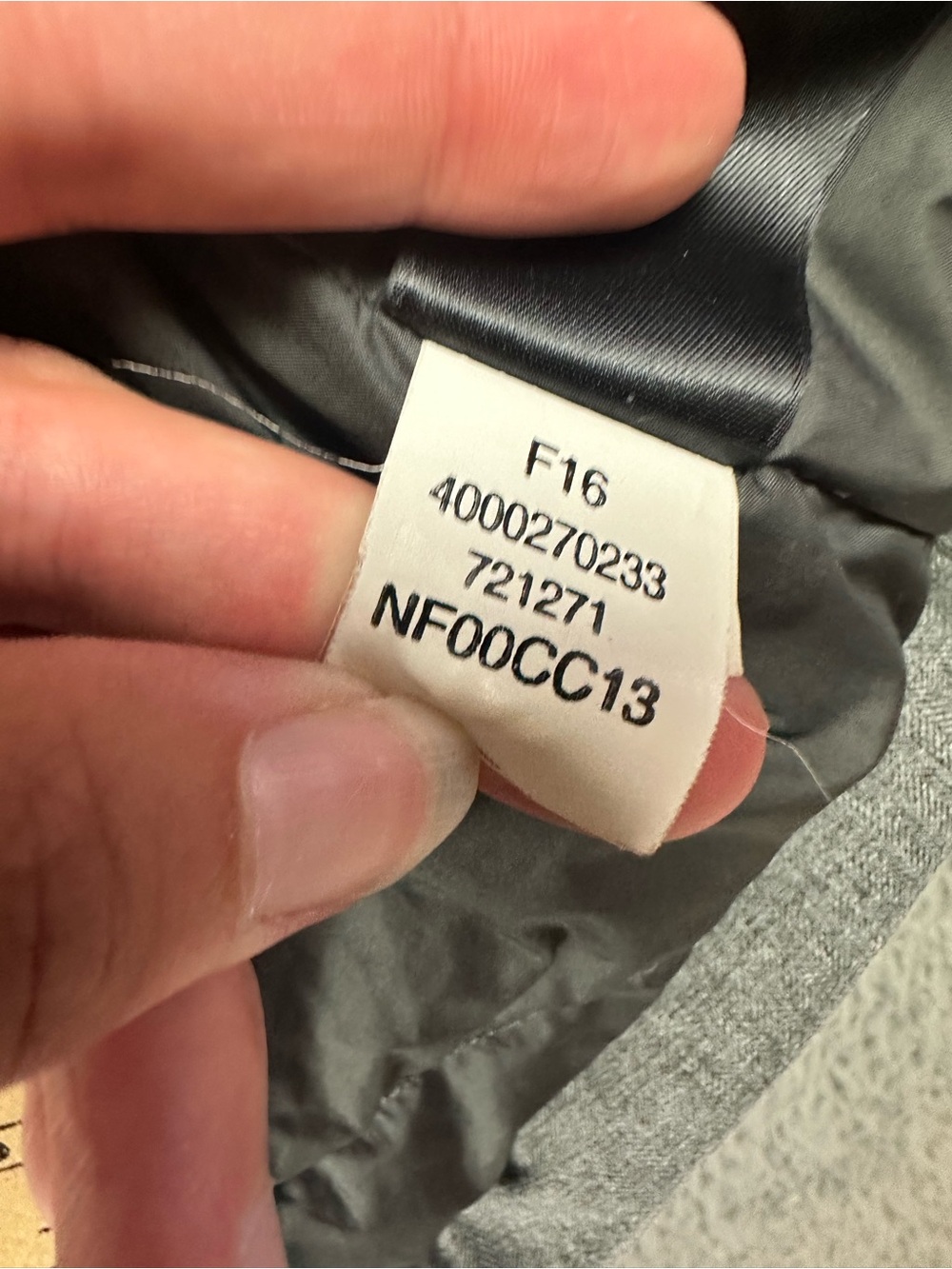 The North Face Arctic Down Parka Grey Heathered Hooded Puffer Jacket NF00CC13 M - Picture 8 of 8